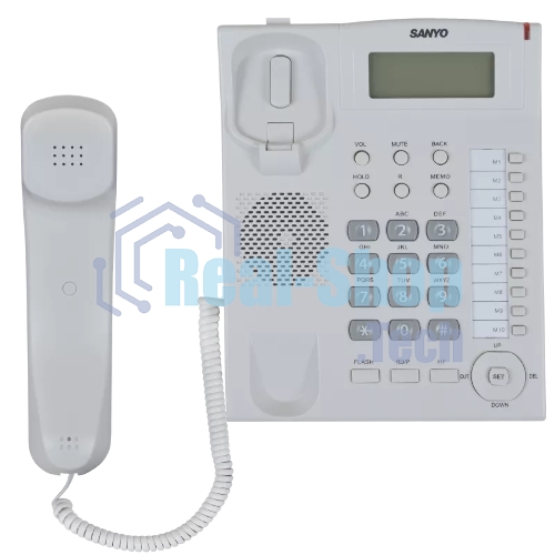 Телефон проводной SANYO RA-S517W белый