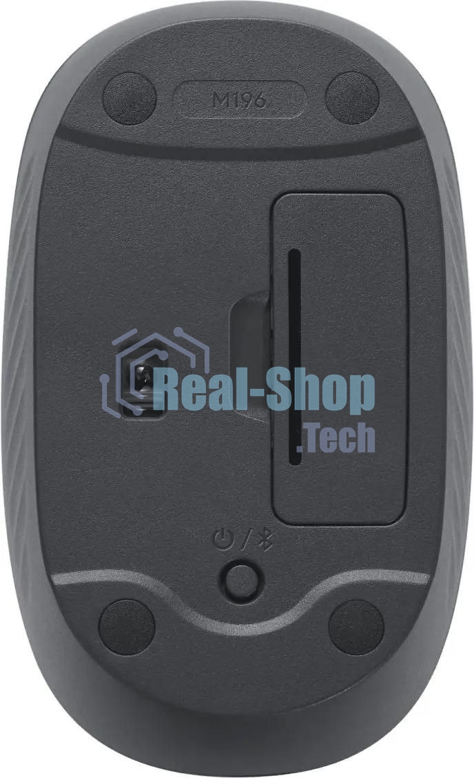 Мышь беспроводная Logitech M196 графитовый, 1000 dpi, Bluetooth, кнопки - 3
