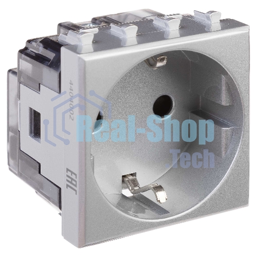 Розетка DKC Avanti 4404002 1-м 2 модуля, 