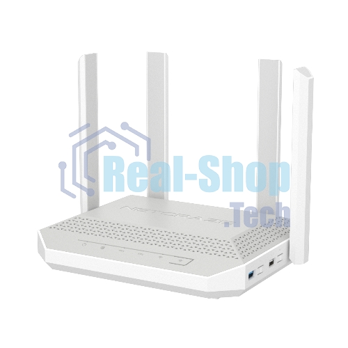 Мультигигабитный интернет-центр Netcraze Giga (NC-1012) с Mesh Wi-Fi 6 AX3000, Smart-коммутатором 1×2.5G/SFP и 4×1G, многофункциональными портами USB 3.0 и 2.0