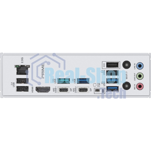 Материнская плата ASUS PRIME X870-P WIFI, AM5, AMD X870, 4xDDR5, 2xSATA, 4xM.2, 1xPCI-E 5.0 x16, 2xPCI-E 4.0 x1, 1xHDMI, 2xUSB-C, 1x 2.5Gb LAN, 4xUSB-A 3.2 Gen 1, 1xUSB-A 3.2 Gen 2, 4xUSB-A 2.0, 3x3.5 мм, 7.1, 1xWi-Fi 7, ATX