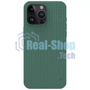 Чехол Super Frosted Shield Pro, темно-зеленый, (AP IP15 Pro Max)