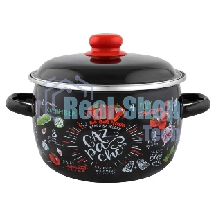 Кастрюля Appetite 1RC161M Gazpacho сферическая эмалированная 2 л