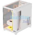 Компьютерный корпус Aerocool/Formula Crystal Z9 белый без БП ATX 7x120мм 2xUSB3.0 audio bott PSU