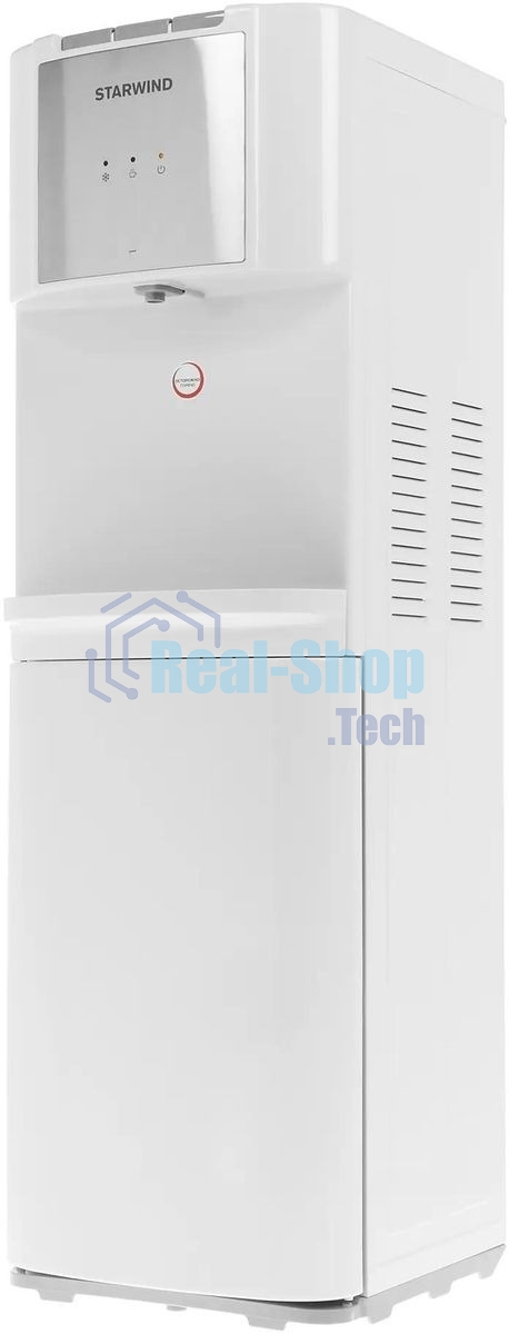 Кулер для воды Starwind SW-1115EB, верхняя загрузка, нагрев 95 °С, охлаждение 10 °С, белый