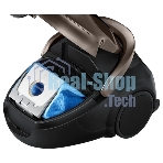 Пылесос Samsung VC20M2589JD/EV золотой/черный, 460/2000 Вт, уборка сухая, пылесборник мешок, 2,5 л