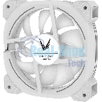 Вентилятор для корпуса Formula Nulight 12WH ARPW Reverse ARGb белый, 120 мм, 1500 об/мин, 25.34 дБ, 4 pin