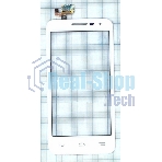 Сенсорное стекло (тачскрин) для Alcatel POP D5 5038D, белое