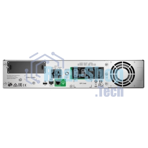 Источник бесперебойного питания APC Smart-UPS 1500VA/1000W, RM 2U, Line-Interactive, LCD, Out: 220-240V 4xC13 (2-Switched), SmartSlot, USB, SmartConnect, черный, 1 year warranty (REP: SMT1500RMI2U)