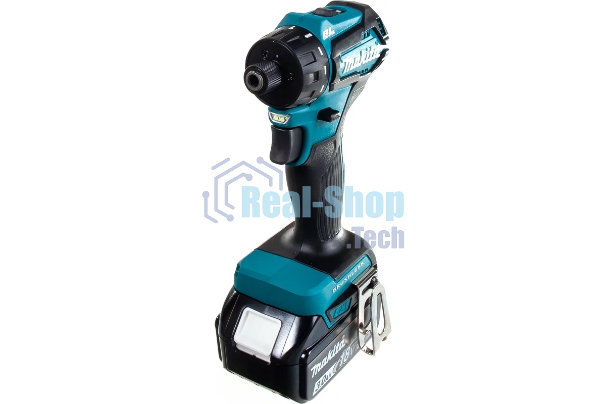 Дрель-шуруповерт Makita DDF083RFE, 18 В, 3 Ач, 40 Нм, бесщеточный