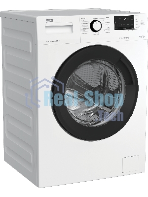 Стиральная машина Beko WSRE6H612ZAWI белый загрузка фронтальная 6,5 кг, 1200 об/мин., класс: А
