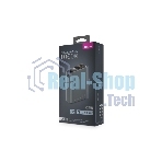 Портативный аккумулятор OLMIO QS-10, 10000mAh, 22.5W QuickCharge3.0/PowerDelivery, LCD, темно-серый