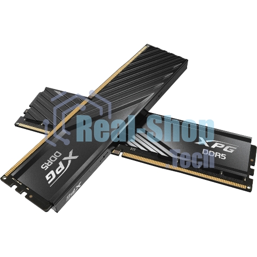 Оперативная память ADATA Lancer Blade, DDR5, 64GB (2x32GB), 5600 MHz, CL46, с радиатором, черный