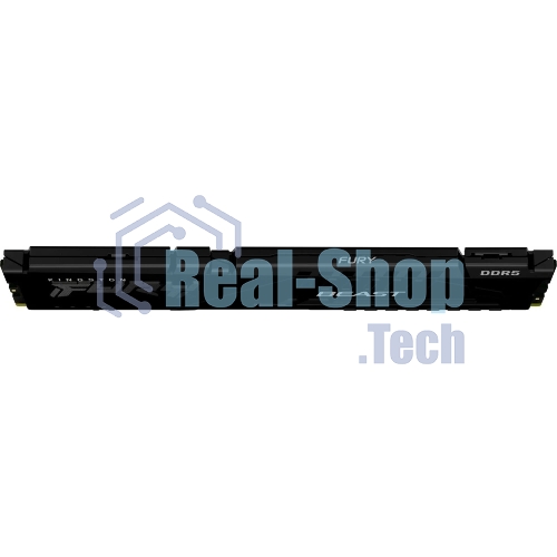 Оперативная память Kingston Fury Beast Black, DDR5, 32GB (1x32GB), 5200 MHz, CL40, с радиатором, черный