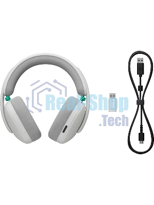 Гарнитура Logitech G325 Lightspeed белый, беспроводная, радиоканал, до 24 ч, совместимость с PS5, Xbox