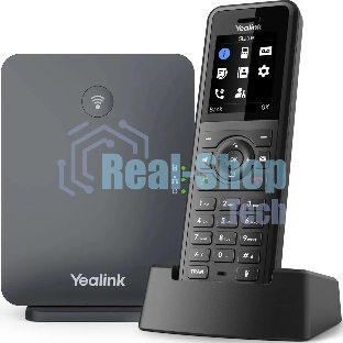 Телефон SIP Yealink W77P черный