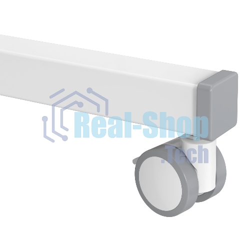 Стол для ноутбука Cactus VM-FDE101 столешница МДФ белый 80x60x123см (CS-FDE101WWT)