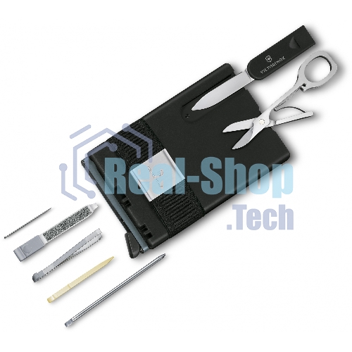 Швейцарская карта Victorinox Smart Card Wallet Sharp (0.7250.36) серый коробка подарочная
