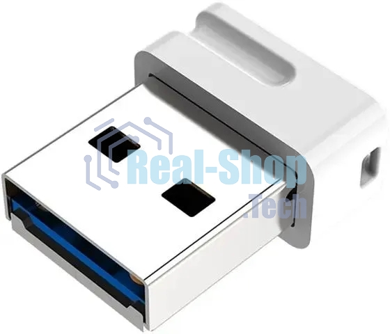 Флешка USB Netac U116 mini (NT03U116N-016G-32WH), 16Gb, USB 3.2, R/W 90/30, белый