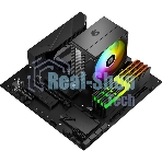Кулер Cooler ID-Cooling SE-903-XT V2 ARGb LGA1851/1700/1200/115X/AM5/AM4 (TDP 150W, PWM, 3 тепл.трубки прямого контакта, FAN 100мм, Addressable RGb LED) RET