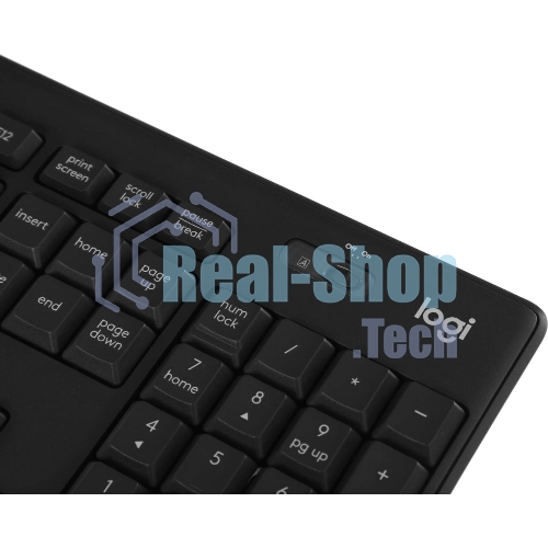 Комплект клавиатура+мышь Logitech MK295 беспроводной, USB, чёрный