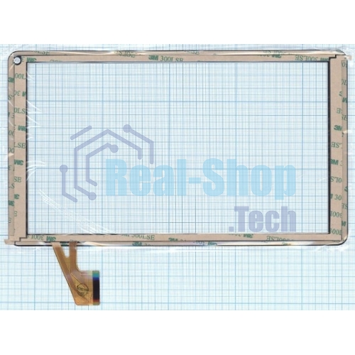 Сенсорное стекло (тачскрин) VTCP010A18-FPC-4.0, белое