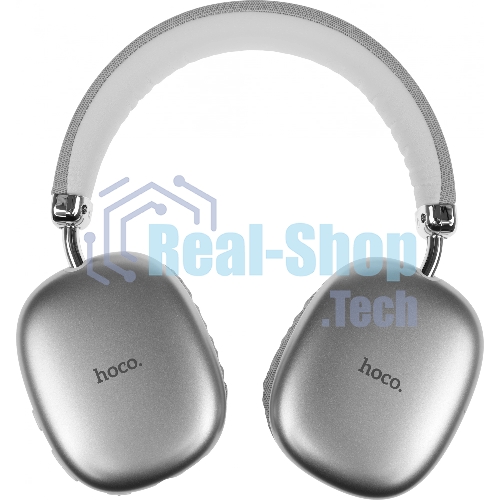 Беспроводные/проводные наушники Hoco W35 белый, полноразмерные, Bluetooth + проводной, до 40 ч