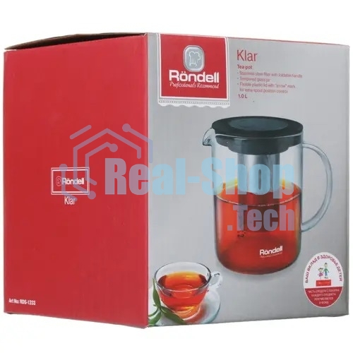 Чайник заварочный Rondell Klar RDS-1233, 1л