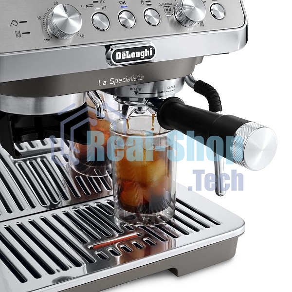 Кофеварка рожковая DeLonghi EC9255.M серебристый, исп. кофе - молотый/чалды, 1,7 л, 1400 Вт, 15 бар