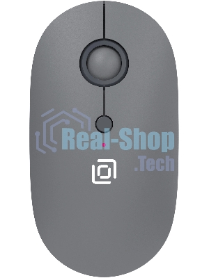 Мышь беспроводная Oklick 409MW графитовый, 1600 dpi, радиоканал, Bluetooth, USB, кнопки - 4