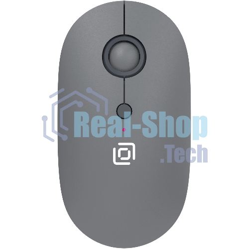 Мышь беспроводная Oklick 409MW графитовый, 1600 dpi, радиоканал, Bluetooth, USB, кнопки - 4
