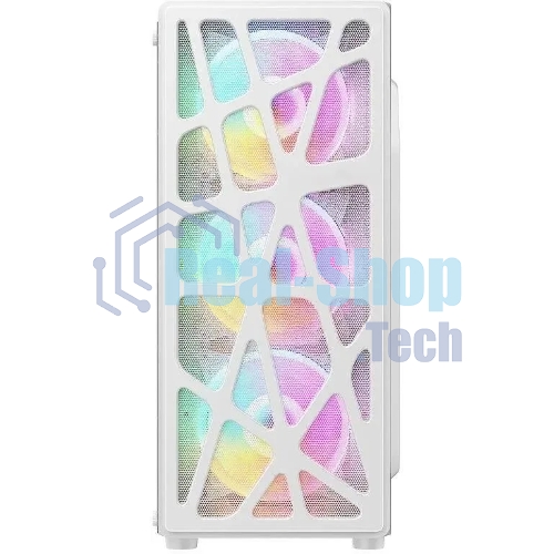 Компьютерный корпус Aerocool/Formula Mana белый без БП ATX 3x120мм 1xUSB 2.0 1xUSB 3.0 audio bott PSU