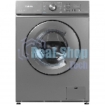 Стиральная машина Бирюса WM-SM510/10 M металлик, загрузка фронтальная 5 кг, 1000 об/мин, класс: А+++