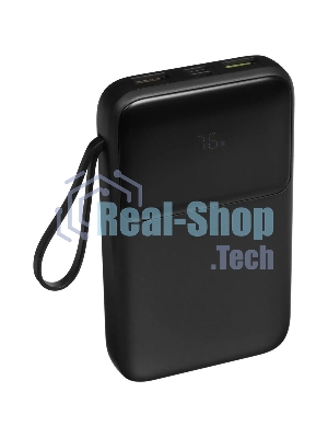 Портативный аккумулятор Tecno Pocket S101Q 10000mAh QC3.0/PD3.0 22.5W 2.4A 2xUSB-A/USB-C черный