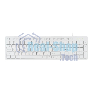 Клавиатура проводная Acer OKW123, USB, белый