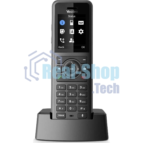 Телефон SIP Yealink W77P черный