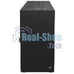 Компьютерный корпус Aerocool/Formula CS-111-G-BK-v1 (mATX, 0.5мм, стекло, USB 3.0 x1, USB 2.0 x2, 1x 12cm Black Fan)