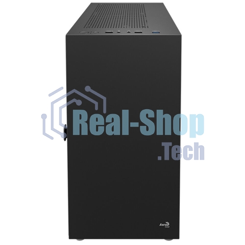 Компьютерный корпус Aerocool/Formula CS-111-G-BK-v1 (mATX, 0.5мм, стекло, USB 3.0 x1, USB 2.0 x2, 1x 12cm Black Fan)
