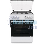 Плита газовая Gorenje GG6A11WF белый, конфорок 4 газовых, духовка 72 л, 60 см x 85 см x 60 см