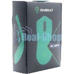 Мышь беспроводная/проводная Raskat MG009WR зеленый, 5000 dpi, радиоканал, USB, кнопки - 7