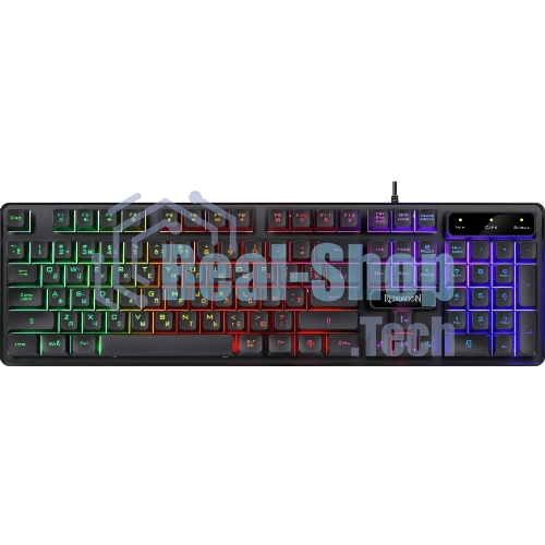 Комплект клавиатура+мышь Redragon S137 проводной, USB, чёрный