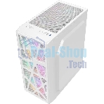 Компьютерный корпус Aerocool/Formula Mana белый без БП ATX 3x120мм 1xUSB 2.0 1xUSB 3.0 audio bott PSU