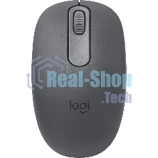 Мышь беспроводная Logitech M196 графитовый, 1000 dpi, Bluetooth, кнопки - 3