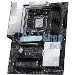 Материнская плата MSI PRO X870E-P WIFI, AM5, AMD X870E, 4xDDR5, 4xSATA, 3xM.2, 1xPCIe 5.0 x16, 1xPCIe 4.0 x4, 1xPCIe 3.0 x1, 1xHDMI, 1x5Gb LAN, Wi-Fi 7, Bluetooth 5.4, 1xUSB-C 20Gbps, 1xThunderbolt 4, 2xUSB-A 10Gbps, 2xUSB-A 5Gbps, 4xUSB-A 2.0, 3x3.5 мм, 7.1, ATX