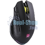 Мышь беспроводная/проводная Defender Immortal GM-421 черный, 10000 dpi, радиоканал, Bluetooth, USB, кнопки - 9