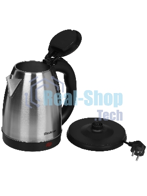 Электрочайник Blackton Bt KT1810S сталь/оранжевый, 1.8 л, 1500 Вт