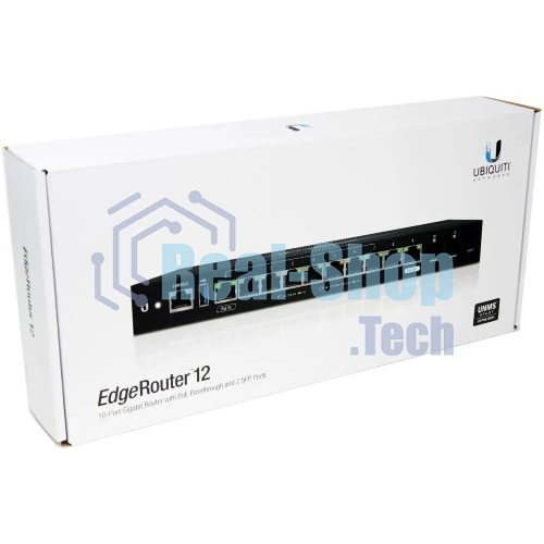 Маршрутизатор Ubiquiti ER-12-EU черный