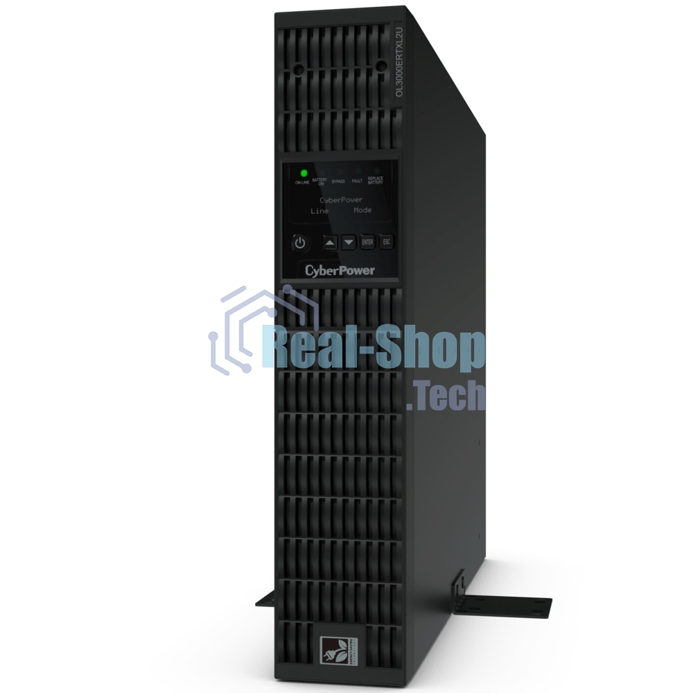 Источник бесперебойного питания CyberPower OL3000ERTXL2U/3000 ВА/2700 Вт/1 х IEC 320 C19 (компьютерная), 8 х IEC 320 C13 (компьютерная)
