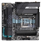 Материнская плата Gigabyte B650M AORUS ELITE AX, AM5, AMD B650, 4xDDR5, 4xSATA, 2xM.2, 1xPCI-E 5.0 x4, 1xPCI-E 4.0 x16, 1xHDMI, 1xDP, 1x 2.5Gb LAN, 4xUSB-A 2.0, 5xUSB-A 3.2 Gen 1, 2xUSB-A 3.2 Gen 2, 1xUSB-C 3.2 Gen 2, 2x3.5 мм, 7.1, Micro-ATX