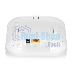 Точка доступа Zyxel NebulaFlex NWA50AX PRO, WiFi 6, 802.11a/b/g/n/ac/ax (2,4 и 5 ГГц), MU-MIMO, антенны 3x3, до 575+2400 Мбит/с, 1xLAN 2.5GE, PoE, без поддержки Captive portal и WPA-Enterprise, защита от 4G/5G, БП в комплекте
